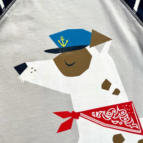 TEA | Baseball Shirt with Dog - Picture 2 of 5